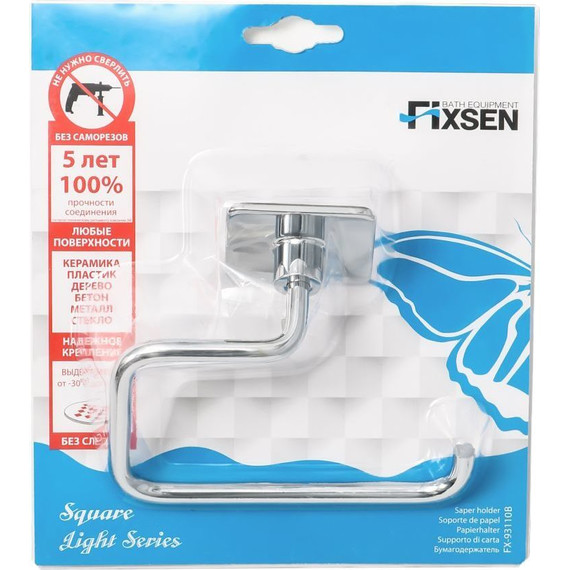 Держатель для туалетной бумаги Fixsen Square FX-93110B фото 2