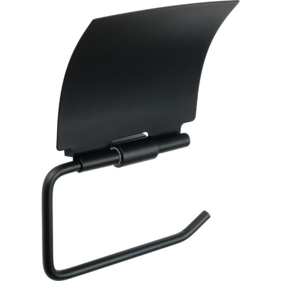 Держатель для туалетной бумаги Fixsen Trend FX-97810, цвет чёрный матовый - 2 Держатель для туалетной бумаги Fixsen Trend FX-97810, цвет чёрный матовый фото 2