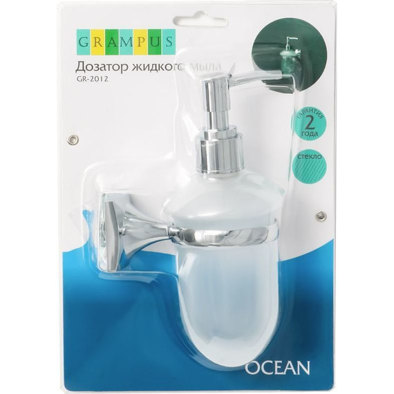 Дозатор для жидкого мыла Fixsen Ocean GR-2012 - 2 Дозатор для жидкого мыла Fixsen Ocean GR-2012 фото 2