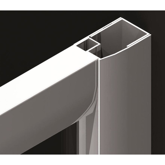 Шторка для ванны Radaway Vesta DWD+S 140x80 см, хром/прозрачное фото 2