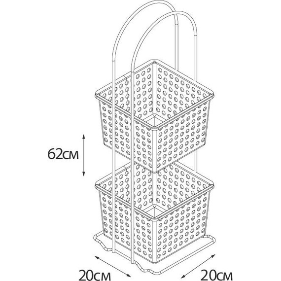 Полка Fixsen Grampus GR-810-2, цвет белый фото 3