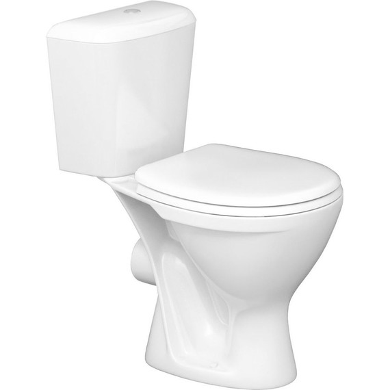 Унитаз-компакт Santeri Pro 1.P215.5.S00.00B.F с крышкой полипропилен - 2 Унитаз-компакт Santeri Pro 1.P215.5.S00.00B.F с крышкой полипропилен фото 2