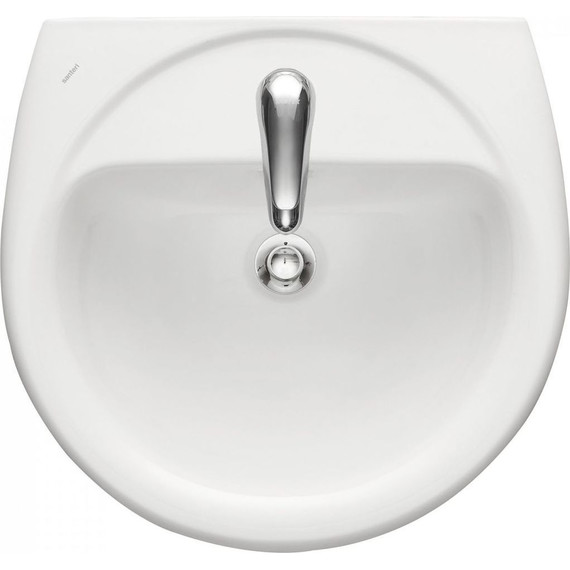 Раковина подвесная Santeri Соната 54 см 1.3111.2.S00.11B.0 - 2 Раковина подвесная Santeri Соната 54 см 1.3111.2.S00.11B.0 фото 2