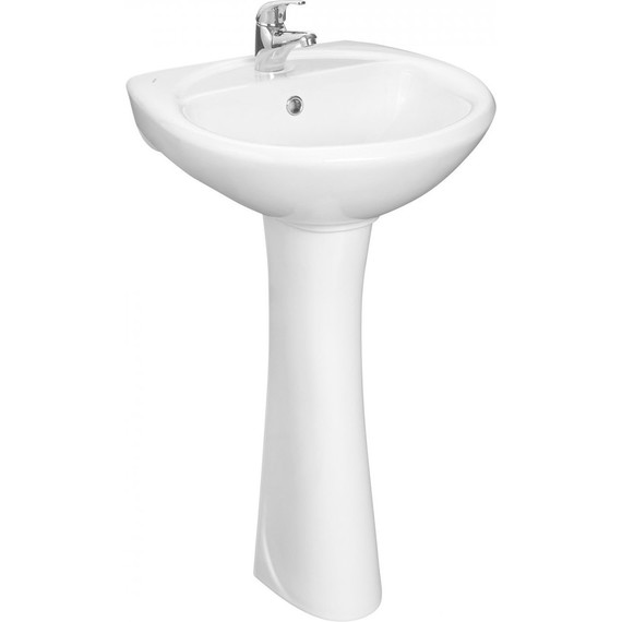 Раковина подвесная Santeri Соната 54 см 1.3111.2.S00.11B.0 - 3 Раковина подвесная Santeri Соната 54 см 1.3111.2.S00.11B.0 фото 3