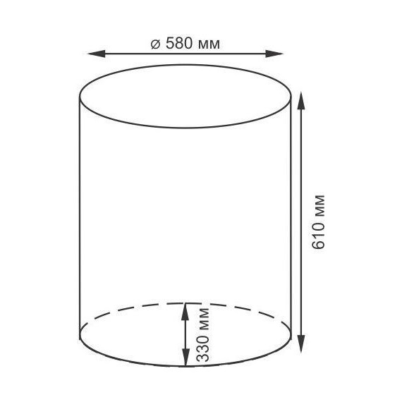 Корзина для белья WasserKraft Dill WB-610-L, цвет светло-коричневый фото 7