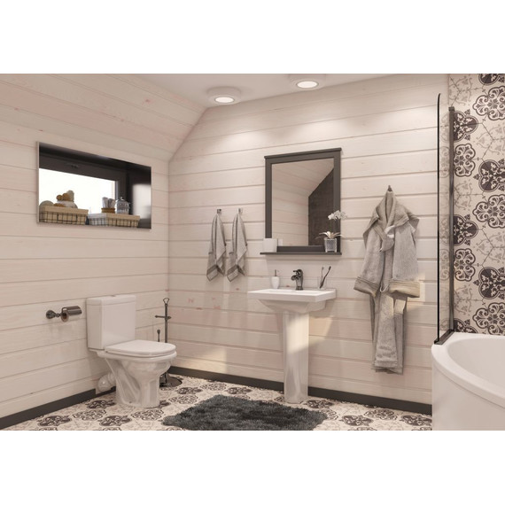 Раковина подвесная Santeri Визит 55 см 1.3115.3.S00.11B.0 фото 6