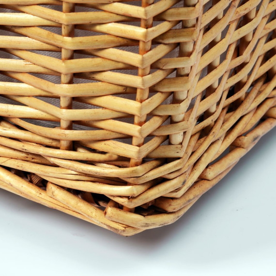 Корзина для белья WasserKraft Ammer 46 см WB-370-L, цвет светло-коричневый - 7 Корзина для белья WasserKraft Ammer 46 см WB-370-L, цвет светло-коричневый фото 7