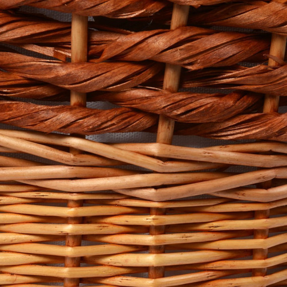 Корзина для белья WasserKraft Main 43 см WB-410-L, цвет светло-коричневый - 4 Корзина для белья WasserKraft Main 43 см WB-410-L, цвет светло-коричневый фото 4