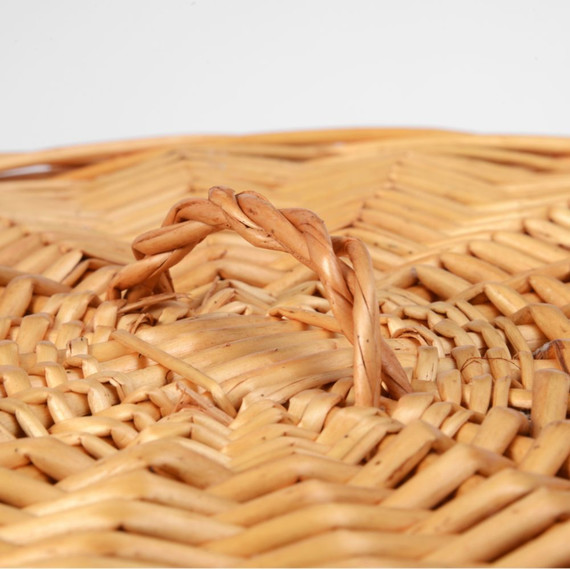 Корзина для белья WasserKraft Main 43 см WB-410-L, цвет светло-коричневый - 6 Корзина для белья WasserKraft Main 43 см WB-410-L, цвет светло-коричневый фото 6