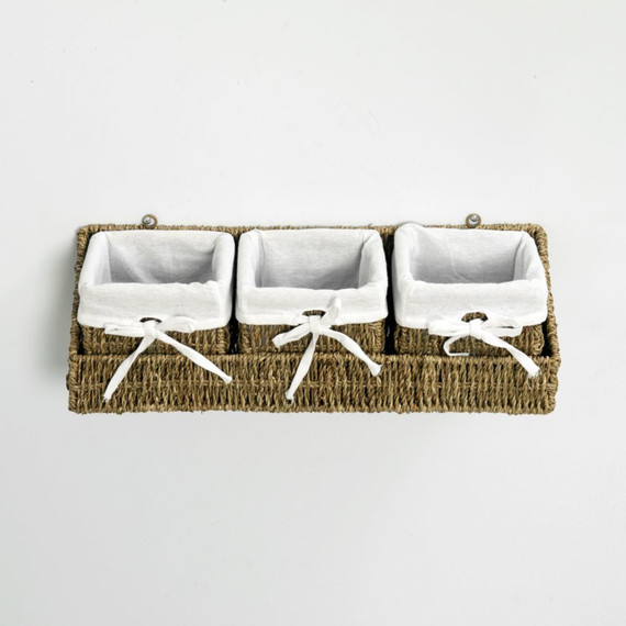 Набор корзин для белья WasserKraft Rhin WB-440 Set, цвет светло-коричневый - 3 Набор корзин для белья WasserKraft Rhin WB-440 Set, цвет светло-коричневый фото 3