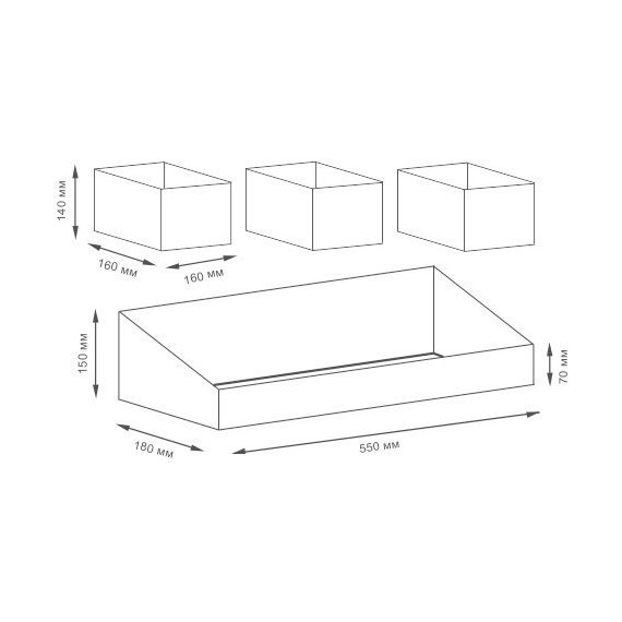 Набор корзин для белья WasserKraft Rhin WB-440 Set, цвет светло-коричневый - 6 Набор корзин для белья WasserKraft Rhin WB-440 Set, цвет светло-коричневый фото 6