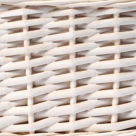 Корзина для белья WasserKraft Vils 32 см WB-560-M, цвет белый - 8 Корзина для белья WasserKraft Vils 32 см WB-560-M, цвет белый фото 8