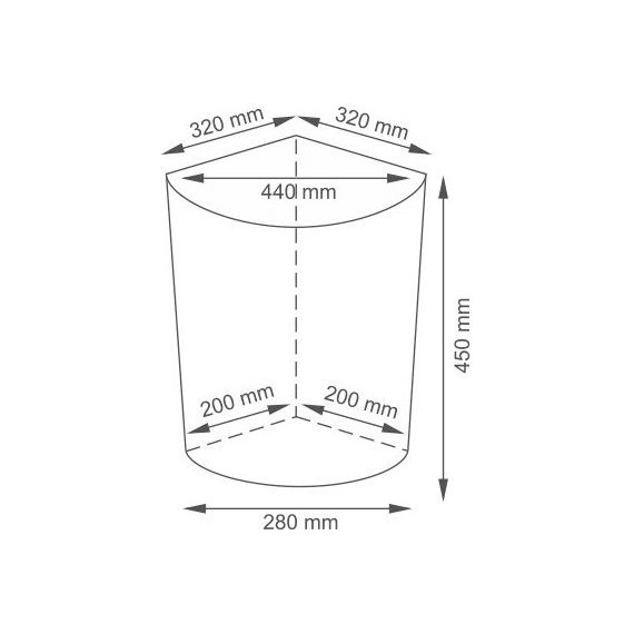 Корзина для белья WasserKraft Vils 32 см WB-560-M, цвет белый - 9 Корзина для белья WasserKraft Vils 32 см WB-560-M, цвет белый фото 9