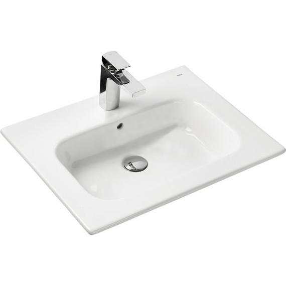 Тумба напольная с раковиной Roca Victoria NORD Ice Edition 60 см ZRU9302834, белый фото 6