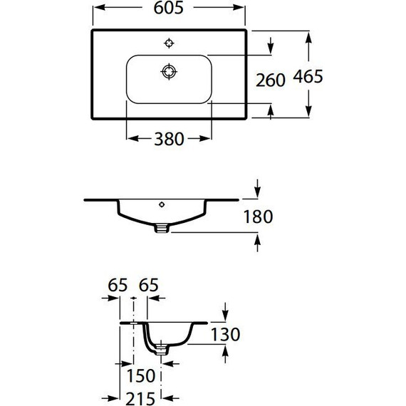 Тумба подвесная с раковиной Roca Victoria NORD Ice 60 см ZRU9302730, белый - 13 Тумба подвесная с раковиной Roca Victoria NORD Ice 60 см ZRU9302730, белый фото 13