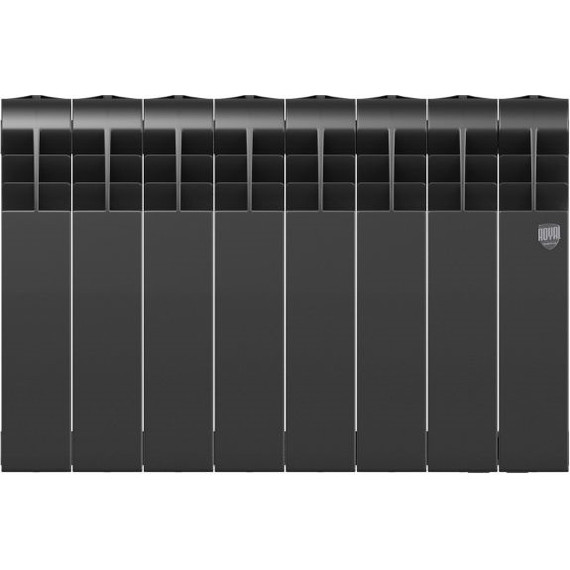Радиатор Royal Thermo Biliner 350 Noire Sable 640х430 мм (8 секций) фото 2