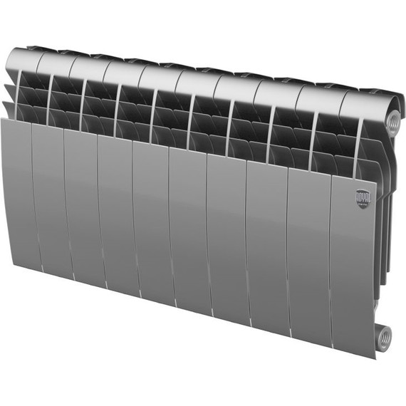 Радиатор Royal Thermo Biliner 350 Silver Satin 810х430 мм (10 секций) фото 