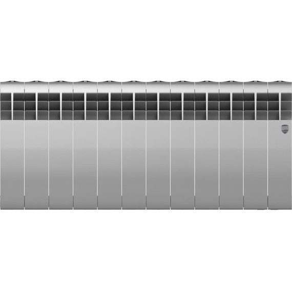 Радиатор Royal Thermo Biliner 350 Silver Satin 960х430 мм (12 секций) фото 2
