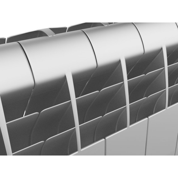 Радиатор Royal Thermo Biliner 350 Silver Satin 960х430 мм (12 секций) фото 3
