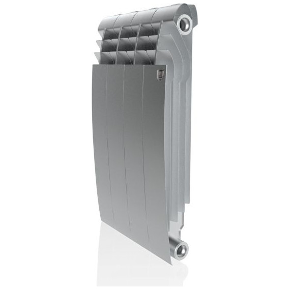 Радиатор Royal Thermo BiLiner 500 Silver Satin 320х570 мм (4 секции) фото 