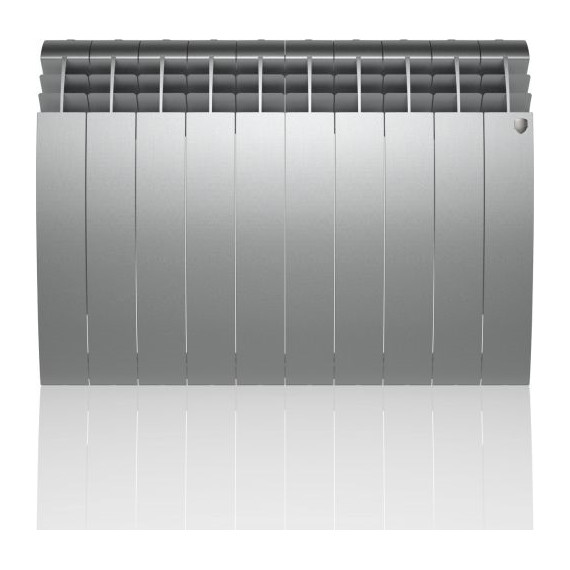 Радиатор Royal Thermo BiLiner 500 Silver Satin 800х570 мм (10 секций) - 2 Радиатор Royal Thermo BiLiner 500 Silver Satin 800х570 мм (10 секций) фото 2