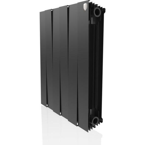 Радиатор Royal Thermo Piano Forte 500 Noir Sable 480х590 мм (6 секций) фото 