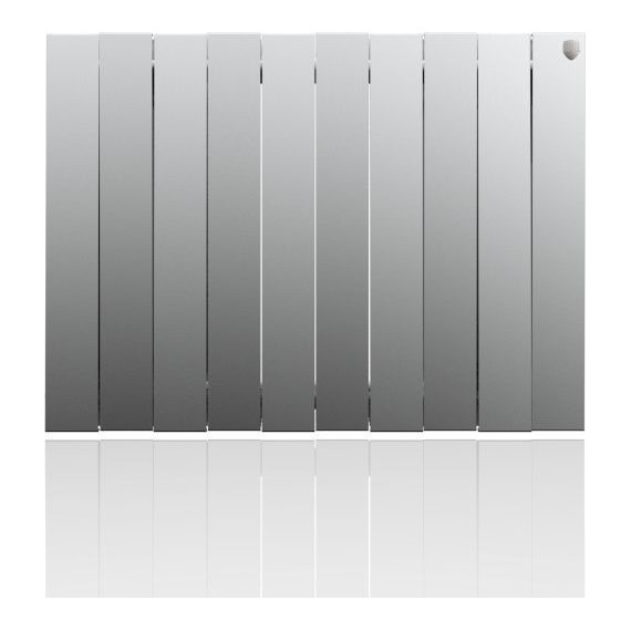 Радиатор Royal Thermo Piano Forte 500 Silver Satin 800х590 мм (10 секций) фото 2