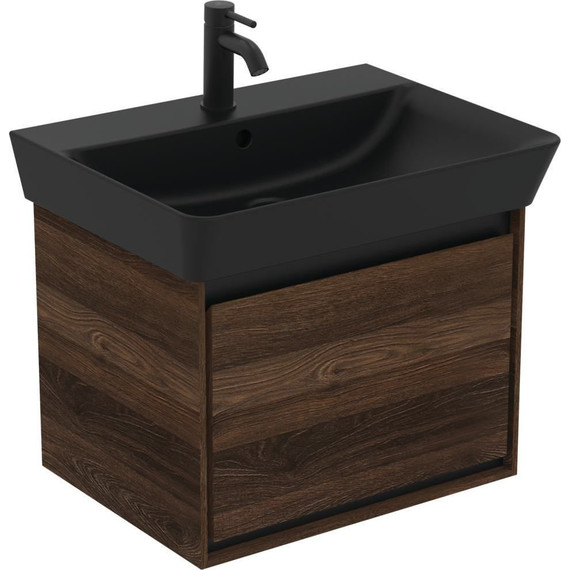 Раковина подвесная Ideal Standard Connect Air 60 см E0298V3, черный матовый фото 4