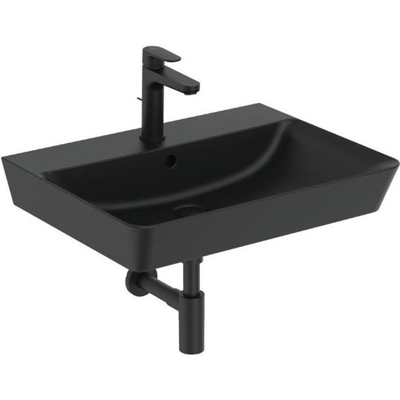 Раковина подвесная Ideal Standard Connect Air 60 см E0298V3, черный матовый фото 3