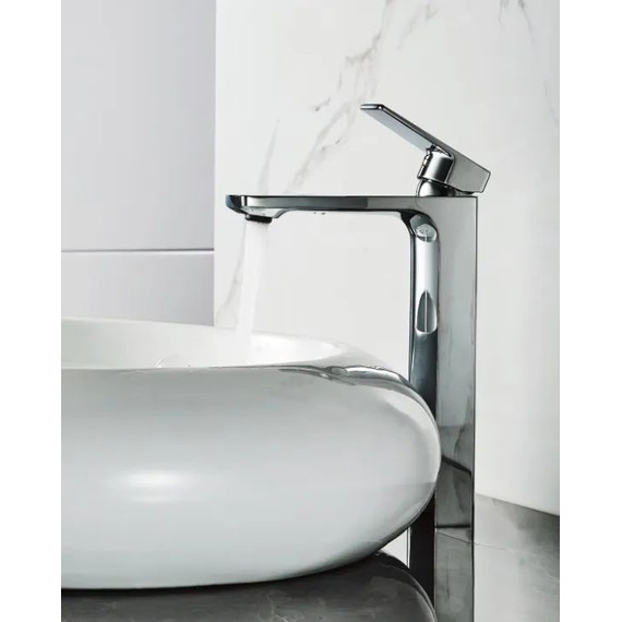 Смеситель для раковины высокий Haiba HB11810 - 2 Смеситель для раковины высокий Haiba HB11810 фото 2