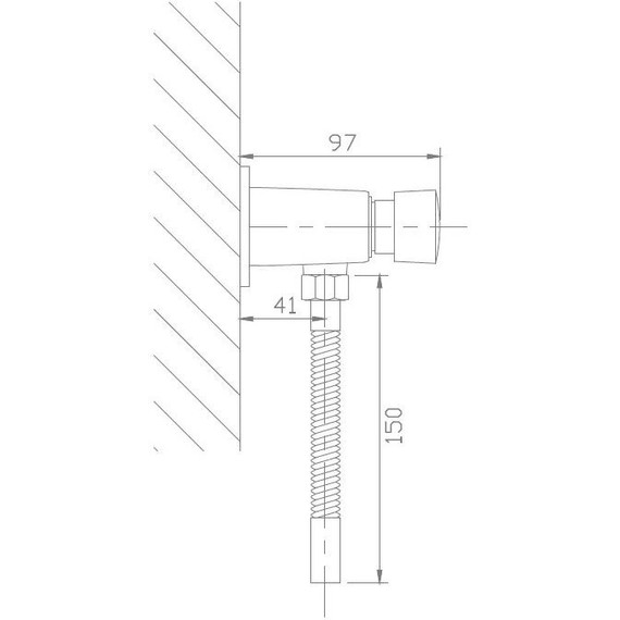 Смывное устройство для писсуара Haiba HB33001 фото 2