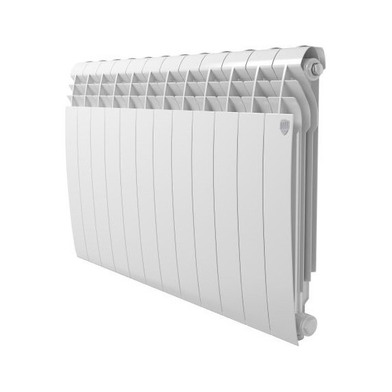 Радиатор Royal Thermo Biliner Alum 500 Bianco Traffico 970х580 мм (12 секций) фото 