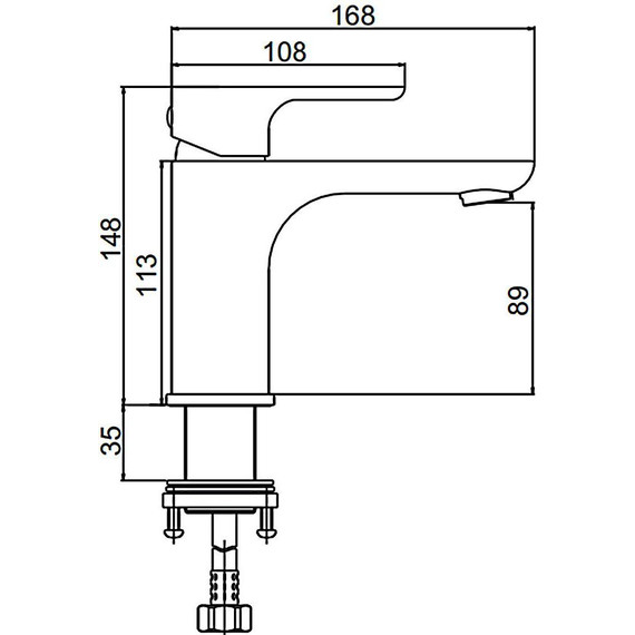 Смеситель для раковины Gerhans K11015 фото 12