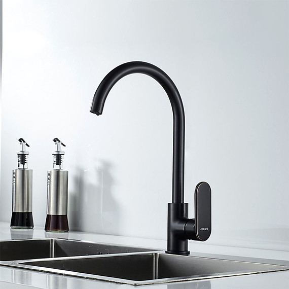 Смеситель для кухни Gerhans K14022T, черная бронза, Цвет производителя: бронза - 8 Смеситель для кухни Gerhans K14022T, черная бронза, Цвет производителя: бронза фото 8