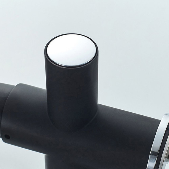 Смеситель для кухни Gerhans K14090B-2, черный фото 6