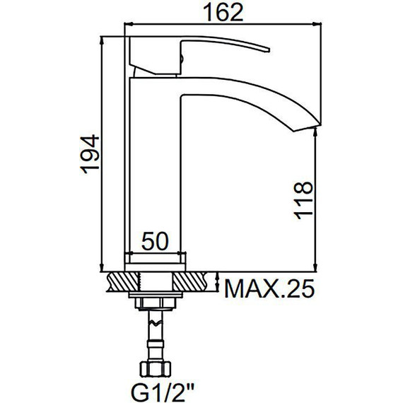 Смеситель для раковины Ledeme L1055-15 - 8 Смеситель для раковины Ledeme L1055-15 фото 8