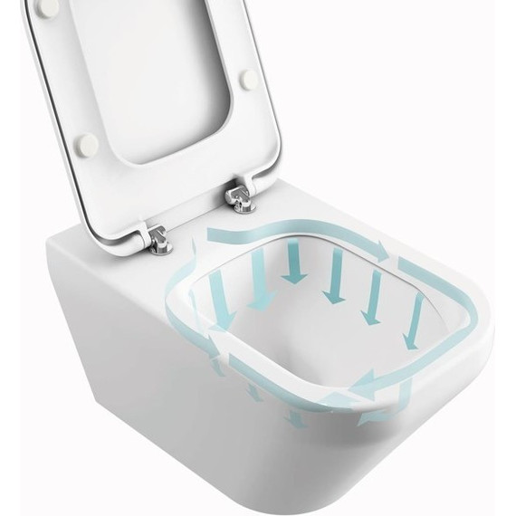 Унитаз подвесной Ideal Standard Esedra AquaBlade T386001 - 2 Унитаз подвесной Ideal Standard Esedra AquaBlade T386001 фото 2