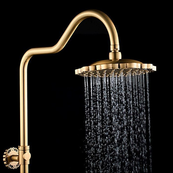 Душевая стойка Gerhans K19018, античная бронза фото 12