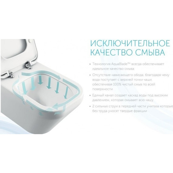 Унитаз подвесной Ideal Standard Tonic II AquaBlade K316701 с крышкой микролифт фото 5