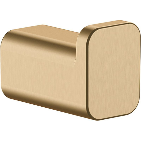 Крючок Hansgrohe AddStoris 41742140, шлифованная бронза фото 