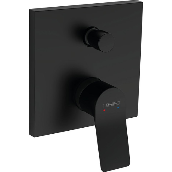 Смеситель для ванны Hansgrohe Vivenis 75415670, черный матовый фото 