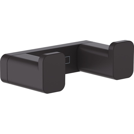 Двойной крючок Hansgrohe AddStoris 41755670, черный матовый фото 