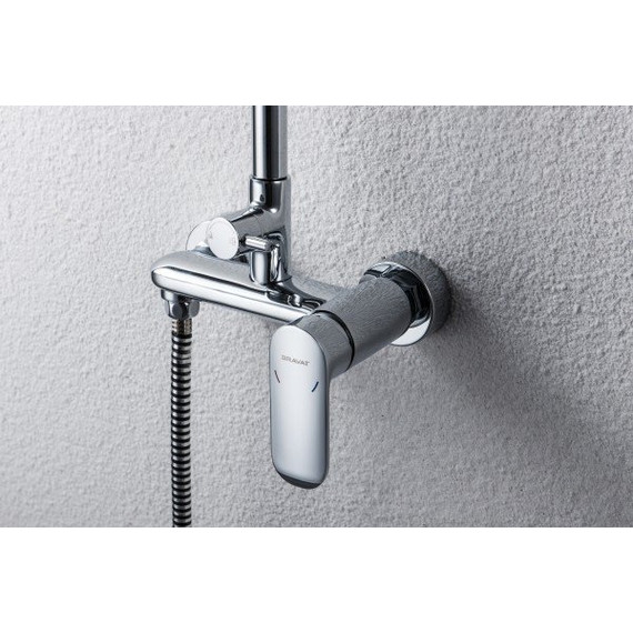 Душевая стойка BRAVAT OPAL F9125183CP-A-RUS - 6 Душевая стойка BRAVAT OPAL F9125183CP-A-RUS фото 6