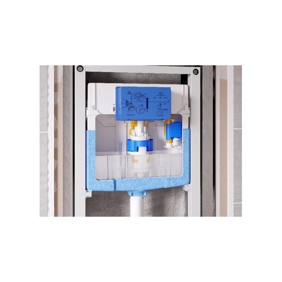 Инсталляция Ideal Standard Prosys Frame 120 M с подвесным унитазом Tesi AquaBlade T3868V1, Цвет производителя: белый - 10 Инсталляция Ideal Standard Prosys Frame 120 M с подвесным унитазом Tesi AquaBlade T3868V1, Цвет производителя: белый фото 10