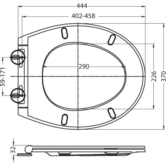 Сиденье с крышкой для унитаза BelBagno микролифт BB1033SC - 2 Сиденье с крышкой для унитаза BelBagno микролифт BB1033SC фото 2