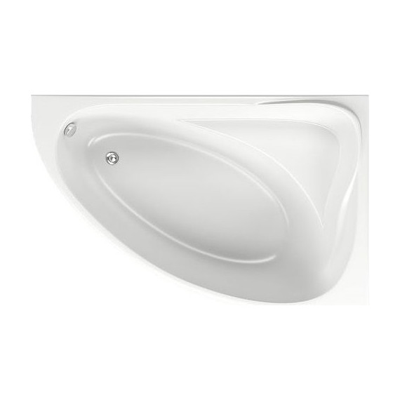 Ванна акриловая Bas Милан 170х110 см R фото 4