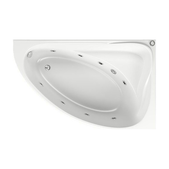 Ванна акриловая Bas Милан 170х110 см R фото 6