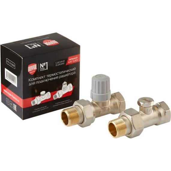 Вентиль термостатический прямой Royal Thermo 3/4 RTE 07.0008 фото 4