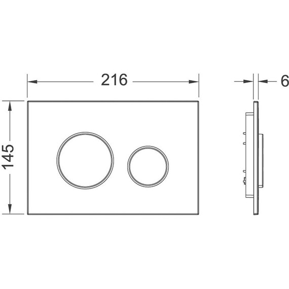 Инсталляция для подвесного унитаза TECEbase 2.0 K440921 (кнопка хром глянцевый) - 6 Инсталляция для подвесного унитаза TECEbase 2.0 K440921 (кнопка хром глянцевый) фото 6