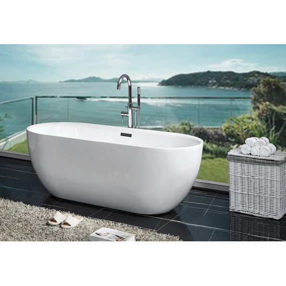 Ванна отдельностоящая Aquanet Delight 170х78 см 208600 - 3 Ванна отдельностоящая Aquanet Delight 170х78 см 208600 фото 3